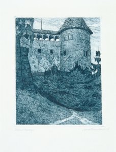 Schloss Hallegg av Max Bradaczek