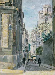 Hängande trädgårdar nära Saint-Sulpice