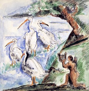 Orfeus med pelikanerna, c1900-1944