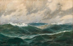 Tyska: Marin Maritim Målning av Max Jensen