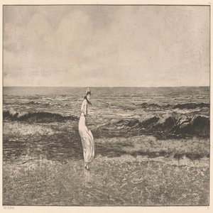 Vid havet. av Max Klinger