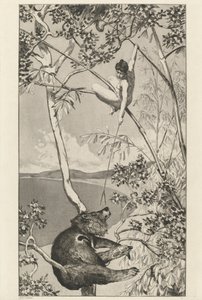 Björn och tomte Bär und Elfe: pl.1, utgiven 1881. av Max Klinger