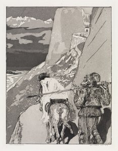Fånge (Tält, opus XIV, del 1, nr 22) av Max Klinger