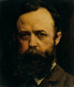 porträtt av en gentleman av Max Klinger