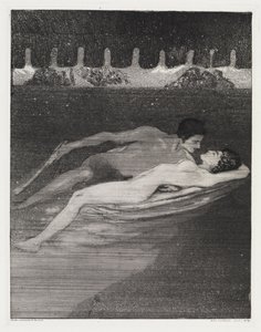Natt (Tält, Opus XIV, del 1, nr 12) av Max Klinger