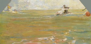 Havsgudar i havet av Max Klinger
