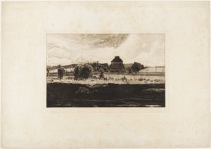 Sommareftermiddag (Fyra landskap, opus VII, plansch 4) av Max Klinger
