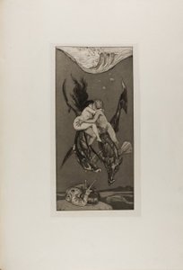 Temptation, tallrik fyra från A Life av Max Klinger