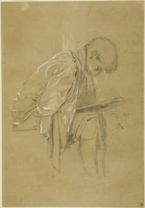 The Chronicler (recto och verso) av Max Klinger