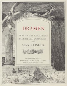 Titelsida av Max Klinger