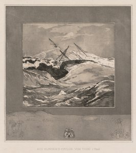 Här är Tode och Opus EE, 1889, nr. 3 . av Max Klinger