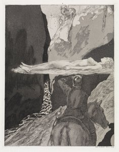 Framför tornet (Tält, opus XIV, del 2, nr 36) av Max Klinger