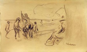 Badande pojke av Max Liebermann