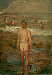 Badande pojke av Max Liebermann