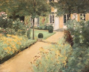 Berlin-Wannsee, Max Liebermann, köksträdgård vid villan av Max Liebermann