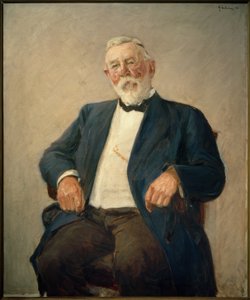 Porträtt av Friedrich Kuhnt av Max Liebermann