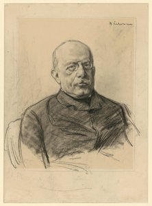 Porträtt av Friedrich Lippmann av Max Liebermann