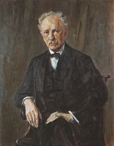 Porträtt av Richard Strauss av Max Liebermann