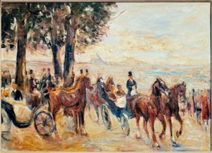 Corso auf dem Monte Pincio av Max Liebermann