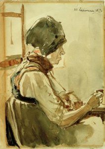 Dachau av Max Liebermann