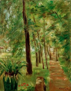 Björkallén i Wannseeträdgården i öster av Max Liebermann