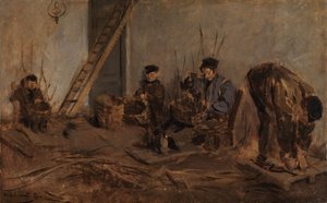 Korgflätarna av Max Liebermann