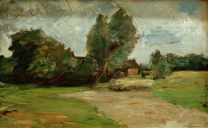 Holländskt landskap av Max Liebermann