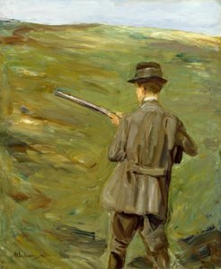 Jägare i sanddynerna av Max Liebermann