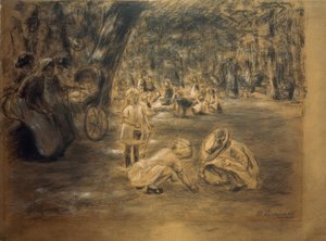 Lekplats i djurparken av Max Liebermann
