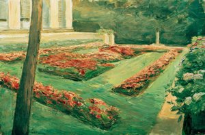 M.Liebermann, Wannsee Flower Terrace av Max Liebermann