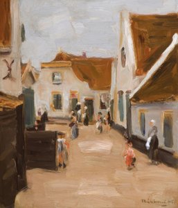 M.Liebermann, Dorfstrasse i Noordwijk av Max Liebermann