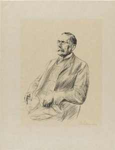 Porträtt av Wilhelm Bode (1845–1929) av Max Liebermann