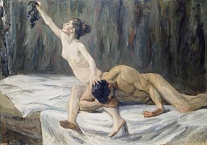 Simson och Delila, 1902 av Max Liebermann