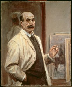 Självporträtt av Max Liebermann