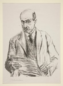 Självporträtt av Max Liebermann
