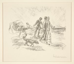 Tobias I/III av Max Liebermann