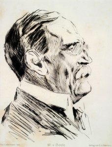 Wilhelm von Bode / Liebermann av Max Liebermann