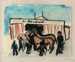 Hippodrom av Max Pechstein