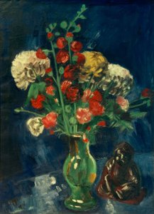 Stilleben med kinesisk Buddha