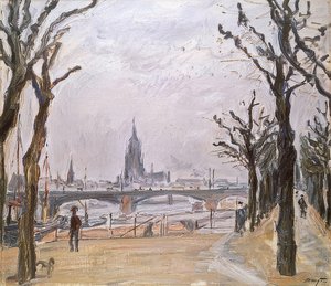 Utsikt över Frankfurt. 1911