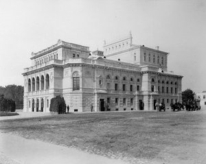 Stadsteatern, Nizhny Novgorod, Ryssland, 1896.