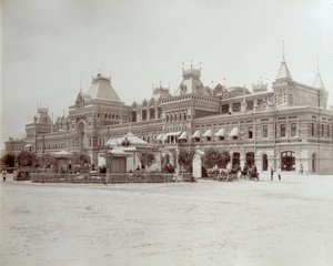 Huvudmässbyggnaden, All-Russia Exhibition, Nizhny Novgorod, Ryssland, 1896.