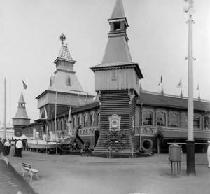 Naval Corner, All-Russia Exhibition, Nizhny Novgorod, Ryssland, 1896.