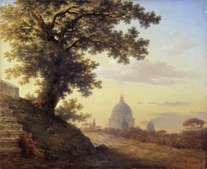 Torquato Tassos Oak i Rom, 1848