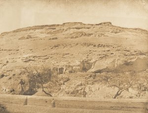 Ancient Necropolis of Lycopolis, Syout, 1849-50. av Maxime Du Camp