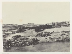 Ingången till den första katarakten, övre Egypten