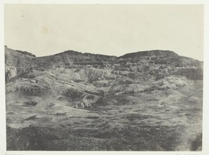 Gournah, Necropolis of Thebe, Thebe, 184951, tryckt 1852. av Maxime Du Camp