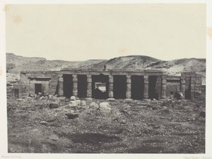 Gournah, Palace of Menephta 1st; Thebe av Maxime Du Camp