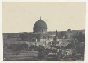 Jerusalem, Omar-moskén; Palestina av Maxime Du Camp