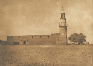 Moskén Haou Diospolis parva, 1849-50. av Maxime Du Camp